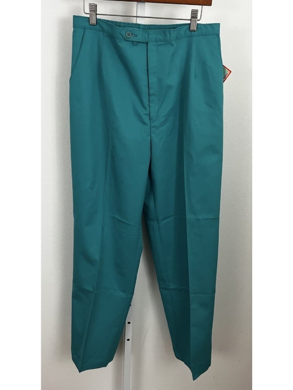 NWT Vintage Deadstock Levi's Bend Over Sport Teal Straight Leg Pants 18